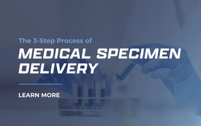 The 3-Step Medical Specimen Delivery Process