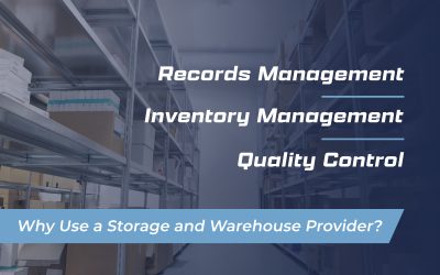 Why Businesses Should Use a Storage and Warehouse Provider