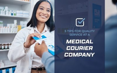 5 Tips for High-Quality Service at a Medical Courier Company