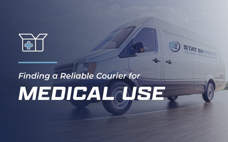Finding a Reliable Courier for Medical Use
