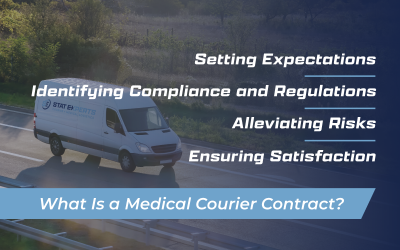 What Is a Medical Courier Contract? 