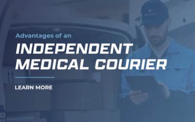 Advantages of an Independent Medical Courier in Beltsville, MD